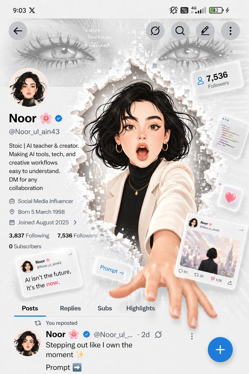 gptimage prompt preview by Noor 🌸